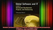 READ book  Global Software and IT A Guide to Distributed Development Projects and Outsourcing Full EBook