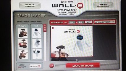 Our reactions on Wall-e image maker.