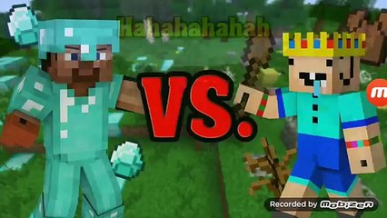 Pro vs noob minecraft