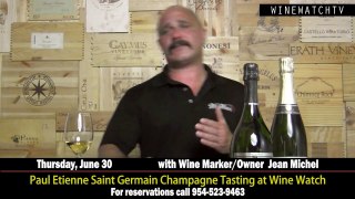 Paul Etienne Saint Germain Champagne Tasting at Wine Watch
