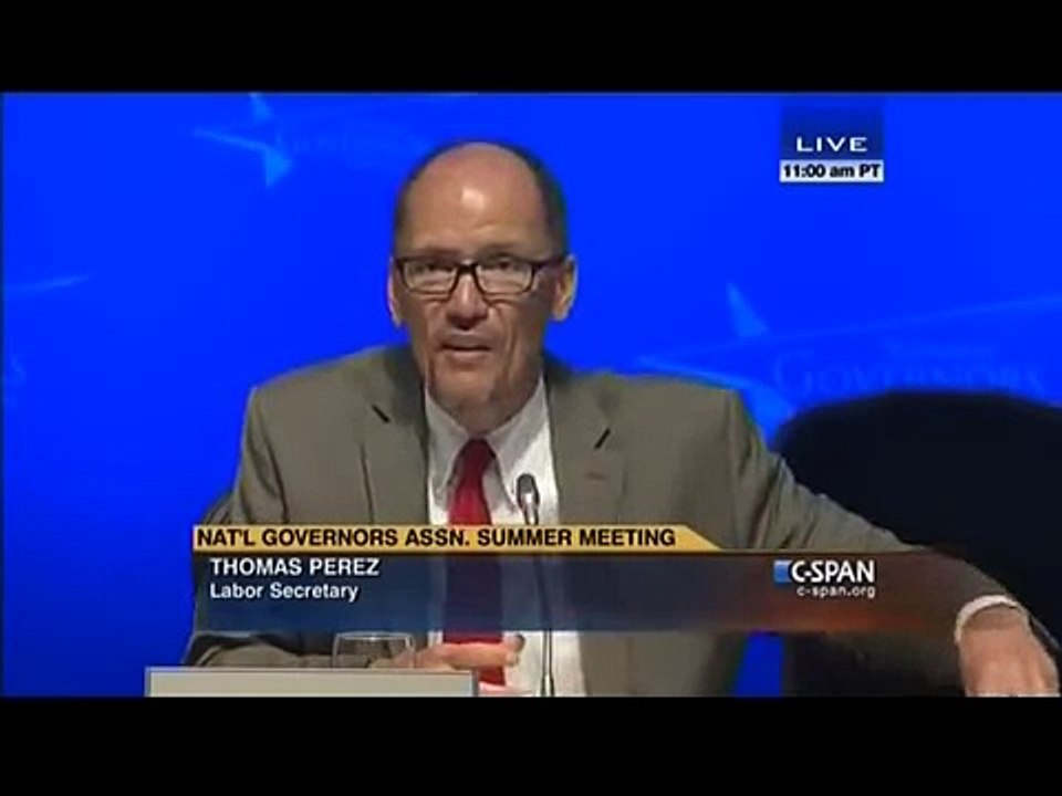 U S  Labor Secretary Perez Recounting FRCC Visit 07 25 2015