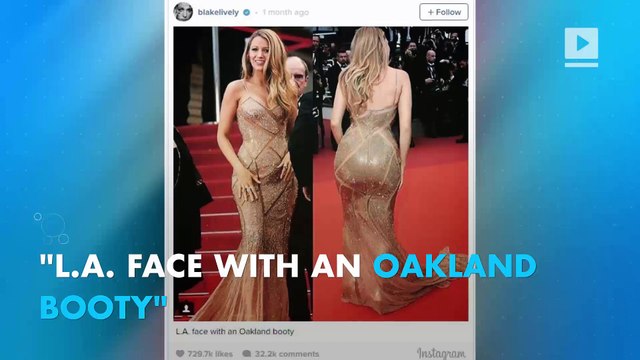 Blake Lively responds to 'Oakland Booty' controversy