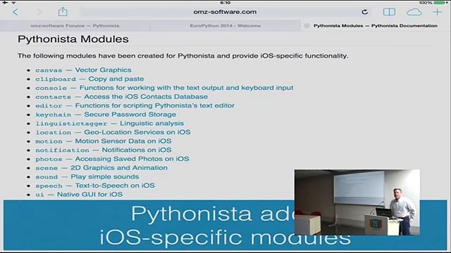 Pythonista: A full-featured Python environment for iOS ...