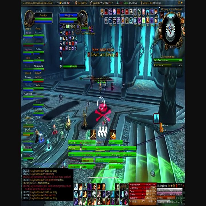 Affinity Alliance vs. 25 Man Lady Deathwhisper (with vent)