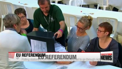 EU referendum: Polling stations in UK close, counting starts