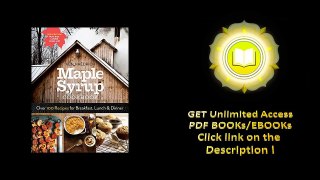 eBook Maple Syrup Cookbook 3rd Edition PDF & EPUB