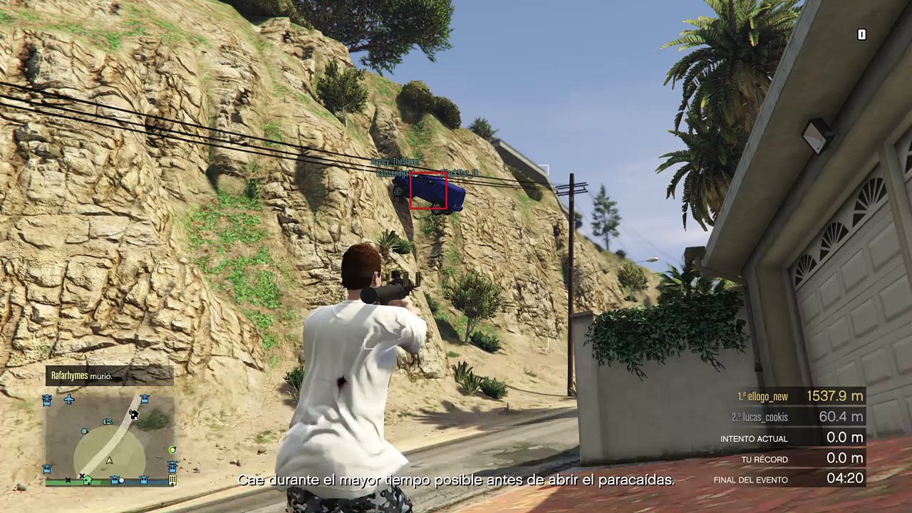 Triple baja a giles xDD