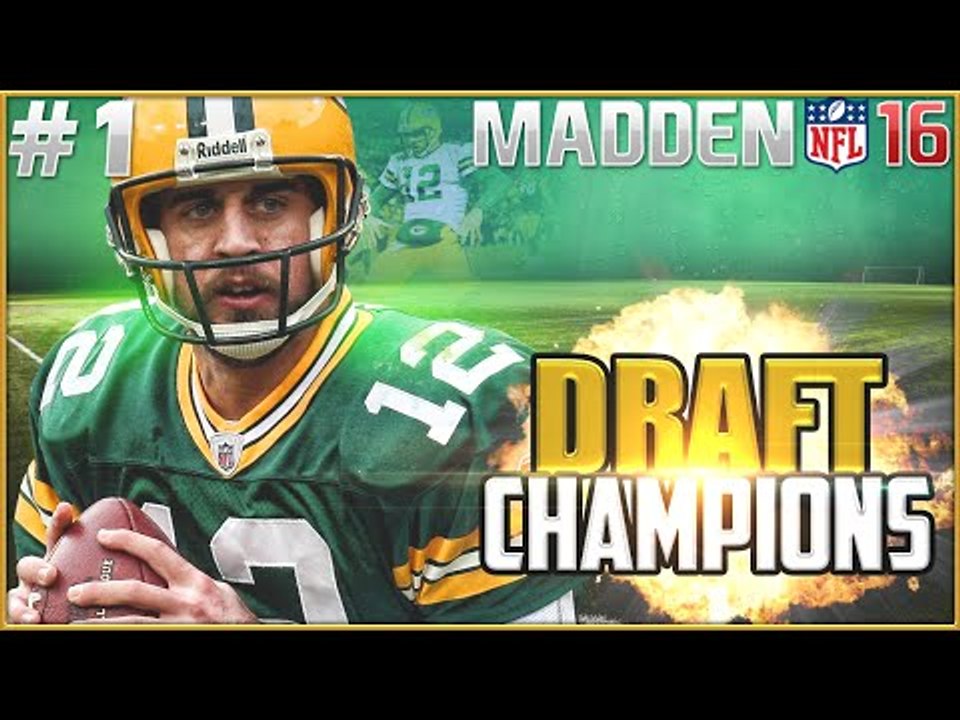 BEST DRAFT EVER!!! Madden NFL 16 Draft Champions - DRAFT AND GAMEPLAY EP4 GM1