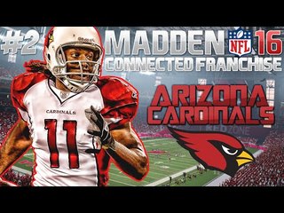 Madden NFL 16 CFM  | Arizona Cardinals Breakdown (Updated Rosters) EP2