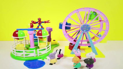 Spiderman and Paw Patrol Saves Peppa Pig from PJ Masks Romeo|KidToys