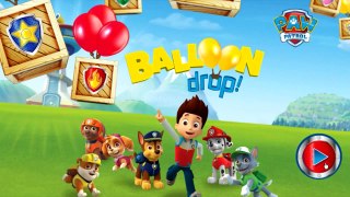 Paw Patrol Balloon Drop - Paw Patrol Full Episodes - Nick JR Cartoon Games