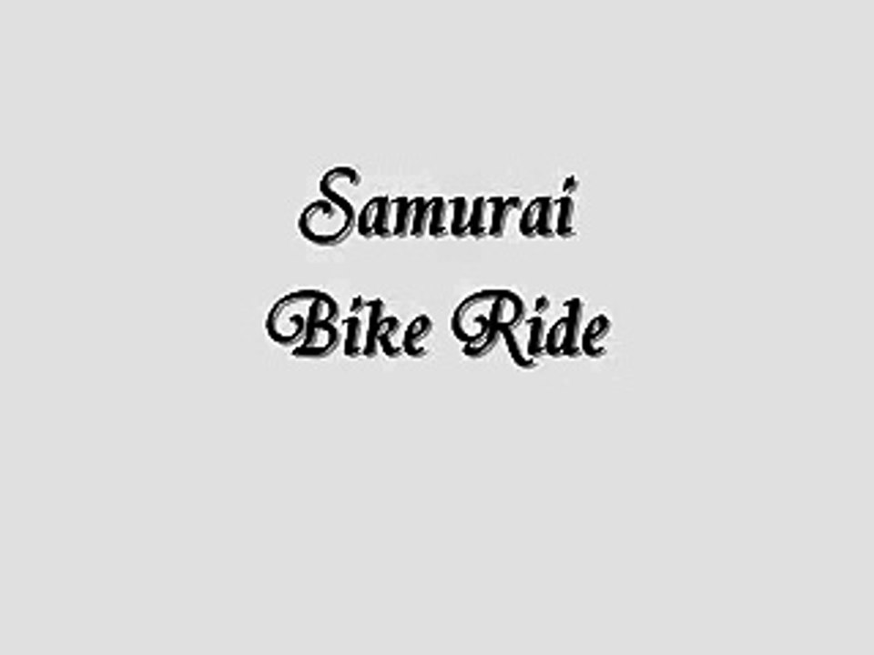 Samurai Bike Ride