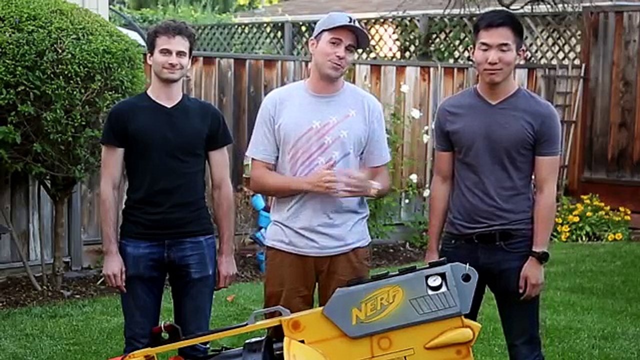 World's LARGEST NERF GUN!!