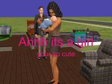 Sims 2 baby with clothes