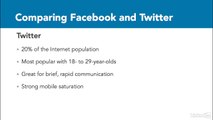 004 A comparison of Facebook and Twitter