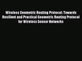 [Read] Wireless Geometric Routing Protocol: Towards Resilient and Practical Geometric Routing