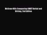 Download McGraw-Hills Conquering GMAT Verbal and Writing 2nd Edition PDF Free