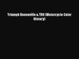 [PDF] Triumph Bonneville & TR6 (Motorcycle Color History) Ebook PDF