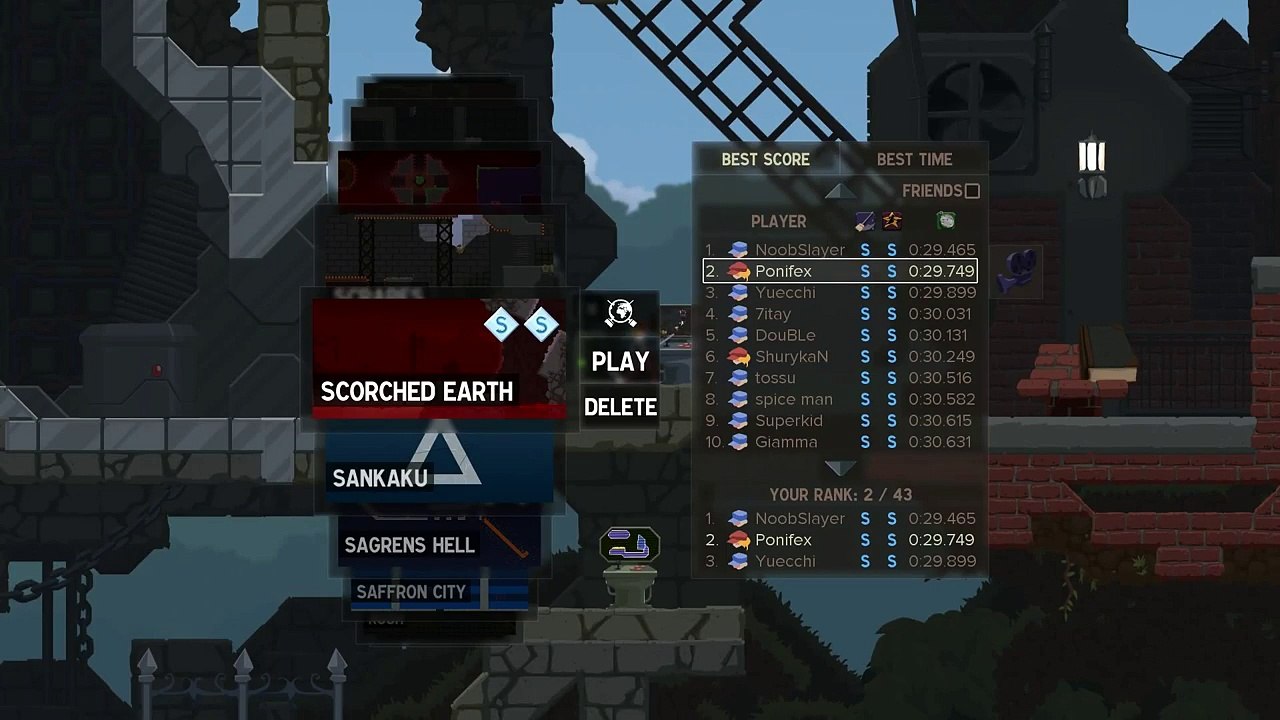 Dustforce - Scorched Earth (Custom Level) - 29:749
