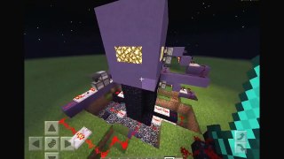 Cool Elavator in Minecraft Pocket Edition Made by Me!