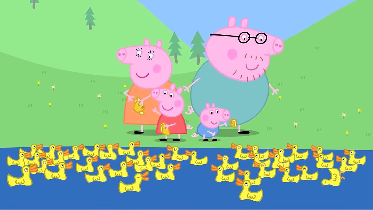 Peppa Pig Cartoon ||   Camping Holiday clip