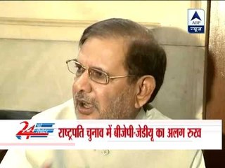 JD(U)'s Sharad Yadav issues gag orders, says NDA is united