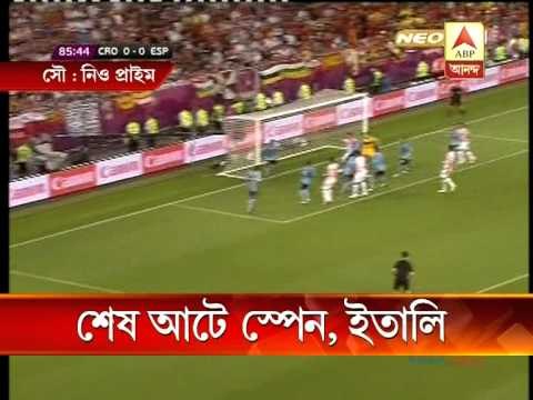 Italy and Spain reached quarter final in Euro Cup 2012