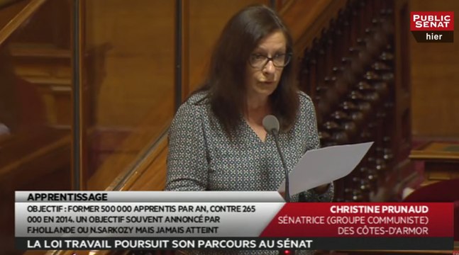 Examen de la loi travail - Les matins du Sénat (24/06/2016)