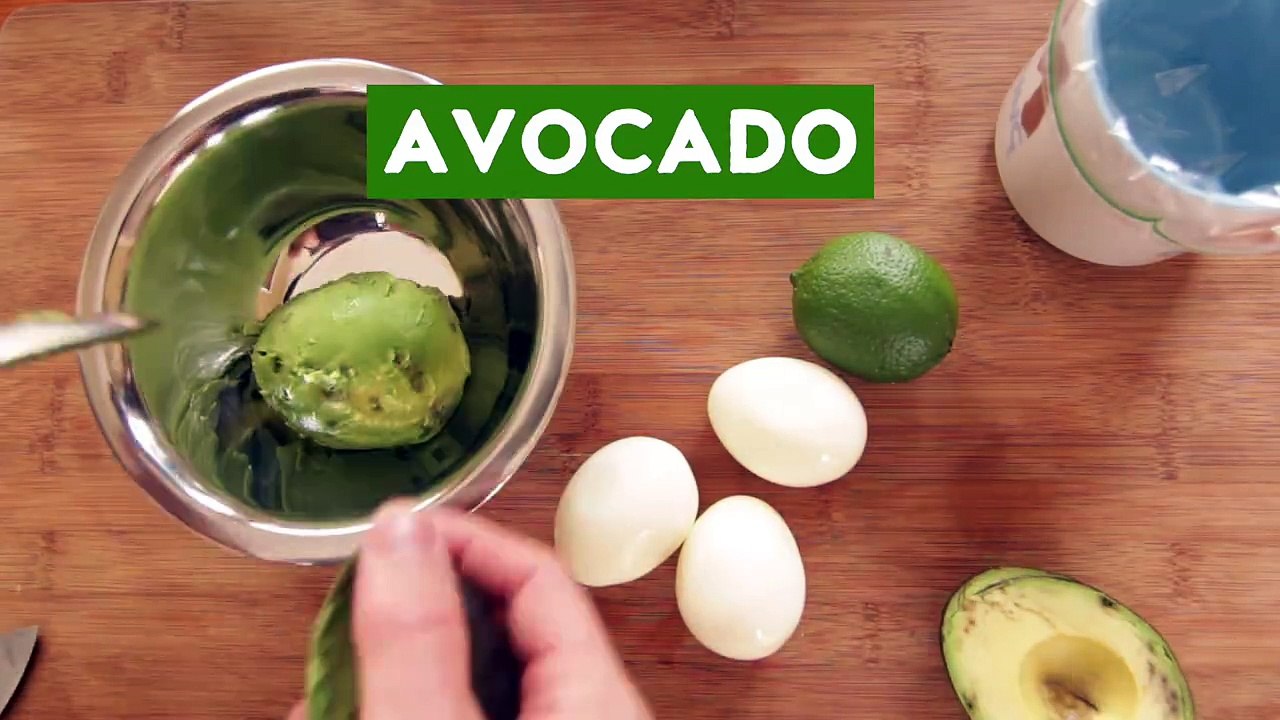 Avocado Deviled Eggs