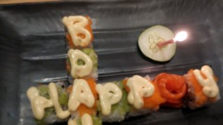 Birthday Sushi from Sushi Tei 24062016