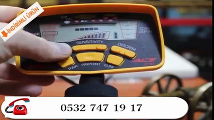 GARETT ACE 250 METAL- altın arama DEDEKTÖRÜ 0532 747 19 17 DEDEKTÖR MARKET