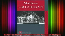 READ book  Maltese in Michigan Discovering the Peoples of Michigan Full EBook