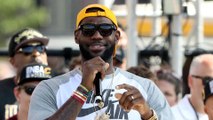 LeBron James Roasts Stephen Curry & Drops F-Bombs During Cavs Parade Speech