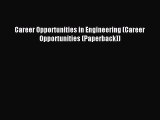Read Career Opportunities in Engineering (Career Opportunities (Paperback)) PDF Online
