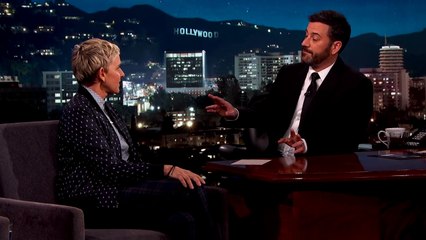 Ellen Degeneres and Jimmy Kimmel Both Garden