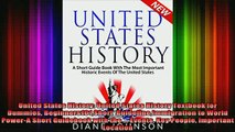 READ book  United States History United States History Textbook for Dummies Beginners101Short  Full Free