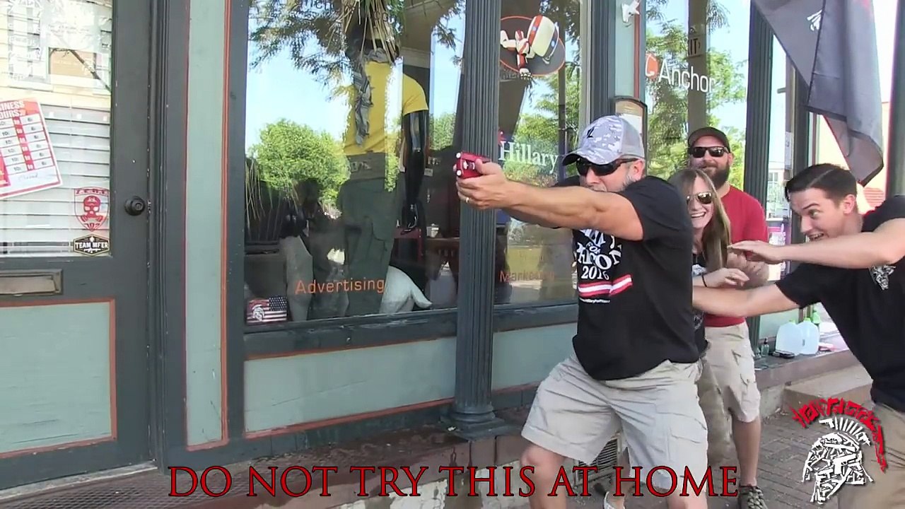 Liberal Attack Repelled With Less Than Lethal... Kimber Pepper Blaster 2