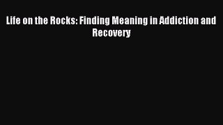 Read Life on the Rocks: Finding Meaning in Addiction and Recovery Ebook Free