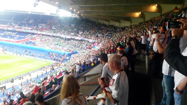 Will Grigg's on Fire (Northern Ireland Fans after Germany - Northern Ireland)