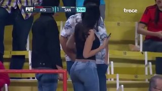 When a hot sexy Girl is More important than The football Match 2016