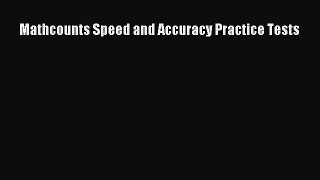 Download Book Mathcounts Speed and Accuracy Practice Tests ebook textbooks