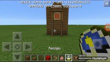 ENSINANDO A FAZER UM RELÓGIO PÊNDULO NO MINECRAFT POCKET EDITION NA VERSÃO 0.15.0 OU 0.15.1