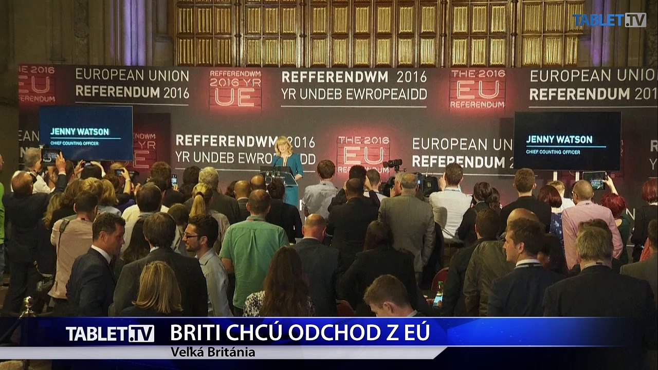 PRVÝKRÁT V HISTÓRII: Briti opúšťajú Európsku úniu