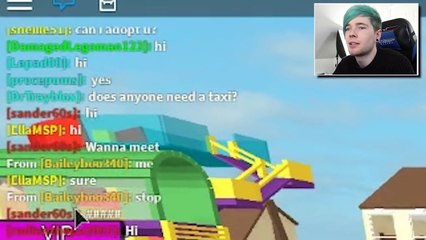 DanTDM | The Diamond Minecart: Roblox - BABY CAUGHT ON FIRE!!