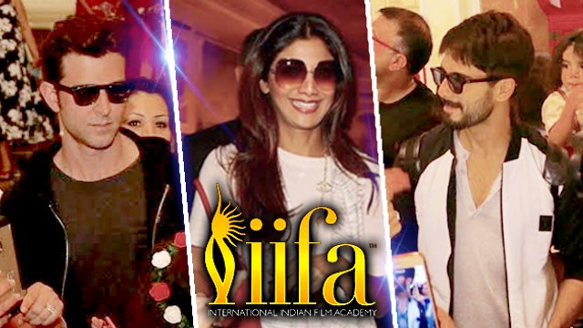 Celebs Arrived For IIFA Awards 2016 | Hrithik Roshan, Shahid Kapoor, Shilpa Shetty Kundra