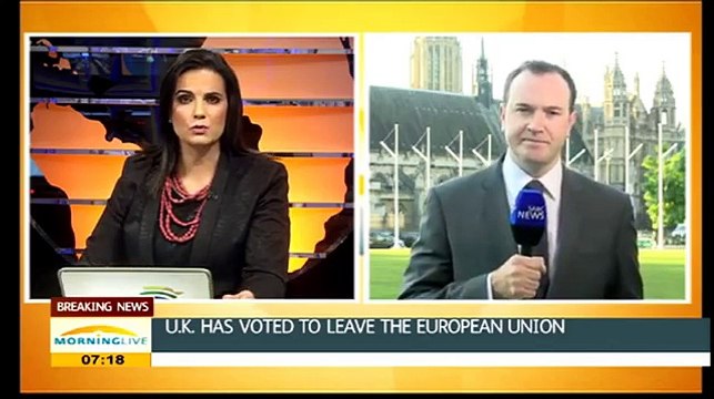 UK votes to leave European Union