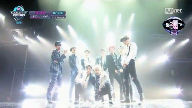 [720P] 160623 EXO 엑소 Monster 몬스터 @ 엠카운트다운 M! Countdown