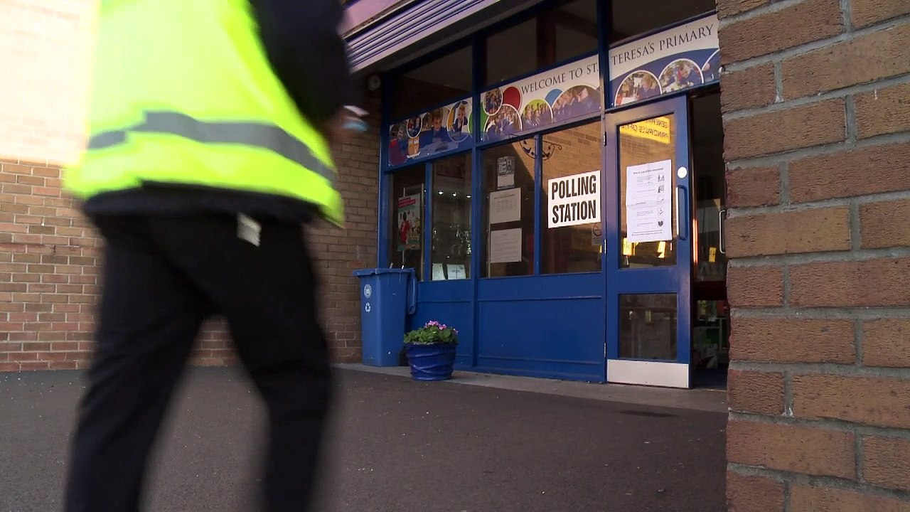 Voters in Northern Ireland cast their ballots in EU referendum