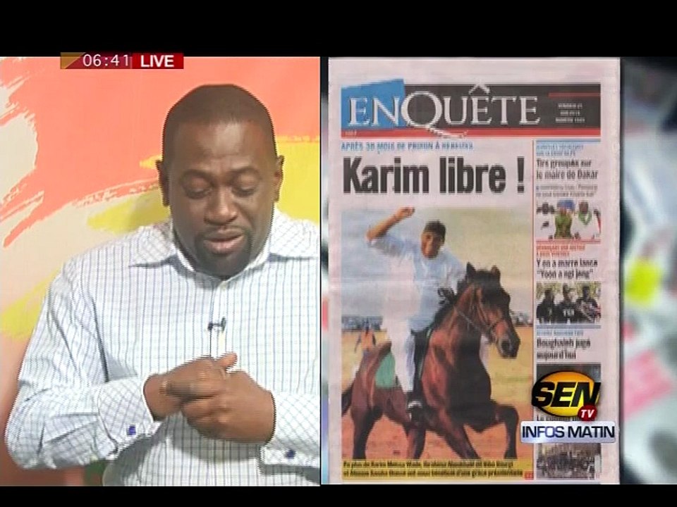 Revue de presse de Fabrice Nguéma du 24 juin 2016