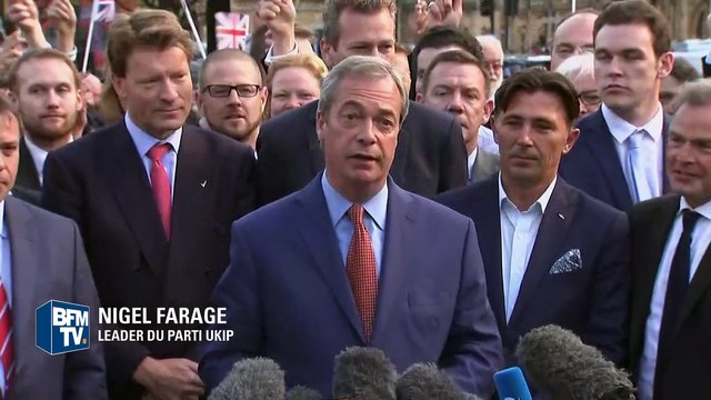 Brexit: L'UE a échoué, elle est en train de mourir , estime Nigel Farage